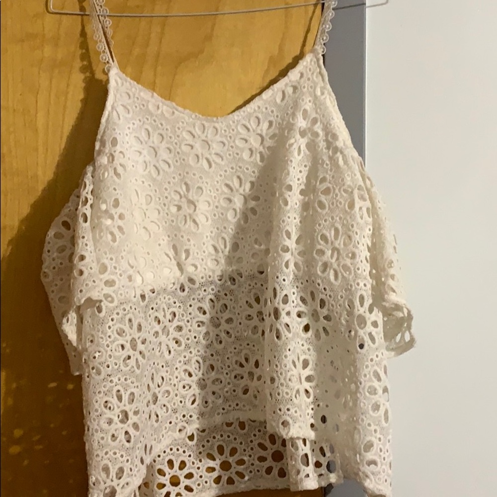 Cold shoulder top